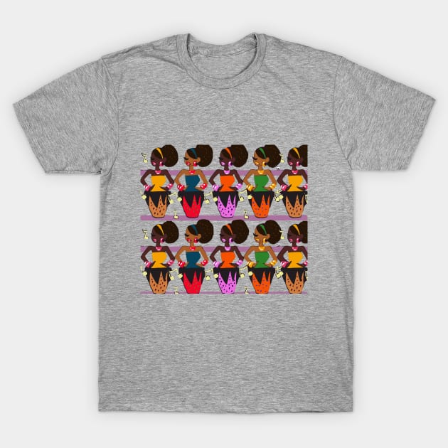 Afro beats T-Shirt by SoukainaDreams